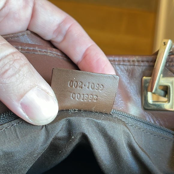 Gucci GG Vintage Canvas Tote Brown - Picture 7 of 8